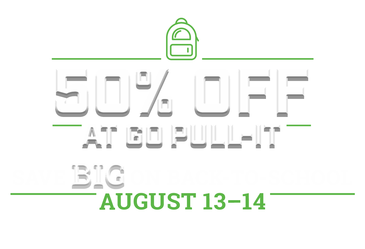 Back to school sale graphic